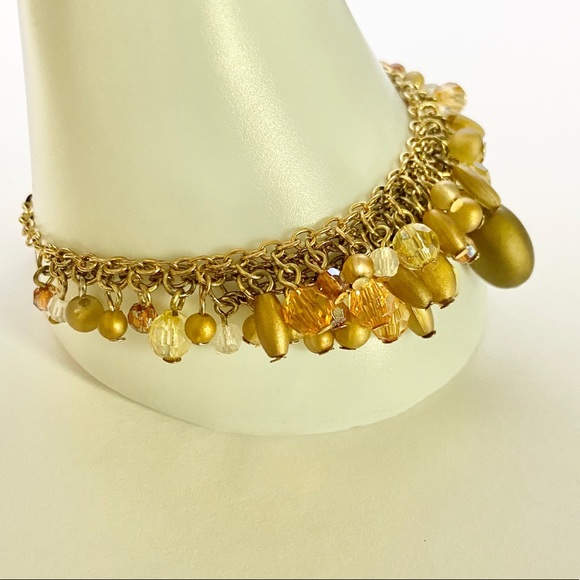 Premier Designs Masterpiece Gold Plated Bracelet - Picture 3 of 13